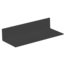 Heering Hoekprofiel 50 x 30 x 2 mm - Zwart (1 x 600 cm)