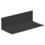 Heering Hoekprofiel geperforeerd 50 x 30 x 2 mm - Zwart (1 x 300 cm)