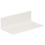 Heering Hoekprofiel geperforeerd 60 x 30 x 2 mm - Wit (1 x 300 cm)