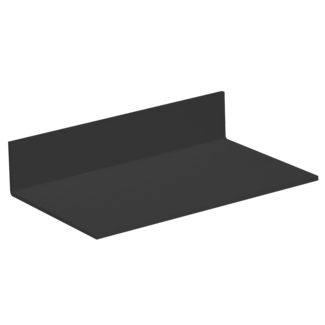 Heering Hoekprofiel 80 x 40 x 3,4 mm - Zwart (1 x 600 cm)