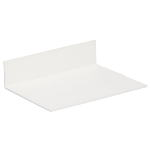 Heering Hoekprofiel 90 x 30 x 2 mm - Wit (1 x 600 cm)