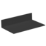 Heering Hoekprofiel 100 x 20 x 2 mm - Zwart (1 x 600 cm)