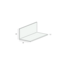 Heering Hoekprofiel 35 x 35 x 1,2 mm - Zwart (1 x 275 cm)