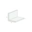 Heering Hoekprofiel 50 x 50 x 3 mm - Crème (1 x 600 cm)