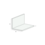 Heering Hoekprofiel 50 x 50 x 2 mm - Crème (1 x 600 cm)