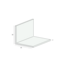 Heering Hoekprofiel 60 x 60 x 2 mm - Wit (1 x 600 cm)
