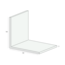 Heering Hoekprofiel 100 x 100 x 3 mm - Wit (1 x 600 cm)