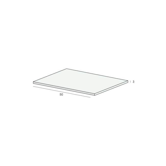 Heering Platprofiel 50 x 3 mm - Zwart (1 x 600 cm)