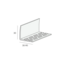 Heering Hoekprofiel geperforeerd 60 x 30 x 2 mm - Zwart (1 x 300 cm)