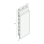 Keralit Sponningdeel 167 mm - Grafietzwart (1 x 600 cm)