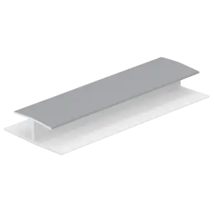 Keralit H-verbindingprofiel 10 mm - Grijs (1 x 260 cm)