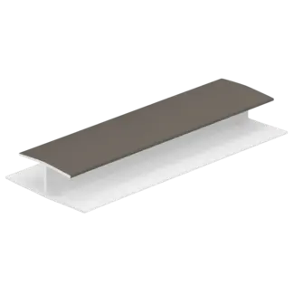 Keralit H-verbindingprofiel 10 mm - Kwartsgrijs