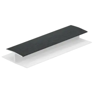 Keralit H-verbindingprofiel 10 mm - Zwartgrijs