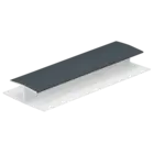 Keralit H-verbindingprofiel 10 mm - Monumentenblauw