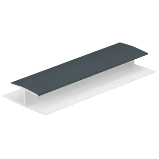 Keralit H-verbindingprofiel 10 mm - Monumentenblauw