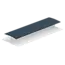 Keralit H-verbindingprofiel 10 mm - Staalblauw (1 x 260 cm)