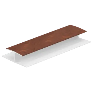 Keralit H-verbindingprofiel 10 mm - Golden oak