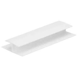 Keralit H-verbindingprofiel 10 mm - Wit