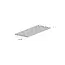 Keralit Ventilatieprofiel 30 x 1 mm zwart (1 x rol 500 cm)