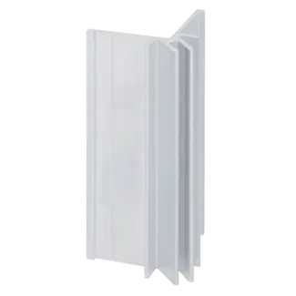 Keralit Basis uitwendig hoekprofiel aluminium (1 x 400 cm)