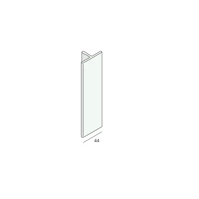 Keralit Verbindingprofiel - Basaltgrijs (1 x 400 cm)