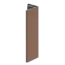 Keralit Eindprofiel 17 mm - Bruingrijs (1 x 400 cm)