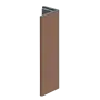 Keralit Eindprofiel 17 mm - Bruingrijs