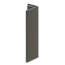 Keralit Eindprofiel 17 mm - Kwartsgrijs