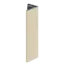 Keralit Eindprofiel 17 mm - Licht ivoor (1 x 400 cm)