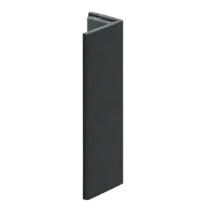 Keralit Eindprofiel 17 mm - Zwart (1 x 400 cm)