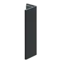 Keralit Eindprofiel 17 mm - Zwart (1 x 400 cm)