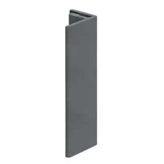 Keralit Eindprofiel 17 mm - Basaltgrijs