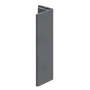 Keralit Eindprofiel 17 mm - Basaltgrijs