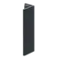 Keralit Eindprofiel 17 mm - Zwartgrijs (1 x 400 cm)
