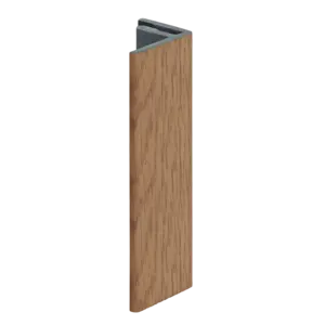 Keralit Eindprofiel 17 mm - Licht eiken (1 x 400 cm)