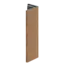 Keralit Eindprofiel 17 mm - Licht eiken (1 x 400 cm)