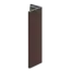 Keralit Eindprofiel 17 mm - Mahonie