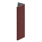 Keralit Eindprofiel 17 mm - Wijnrood
