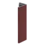 Keralit Eindprofiel 17 mm - Wijnrood (1 x 400 cm)