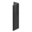 Keralit Eindprofiel 17 mm - Zwart eiken (1 x 400 cm)
