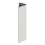 Keralit Eindprofiel 17 mm - Wit