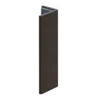 Keralit Eindprofiel 17 mm - Donkerbruin