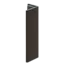 Keralit Eindprofiel 17 mm - Donkerbruin (1 x 400 cm)