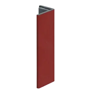 Keralit Eindprofiel 17 mm - Rood (1 x 400 cm)