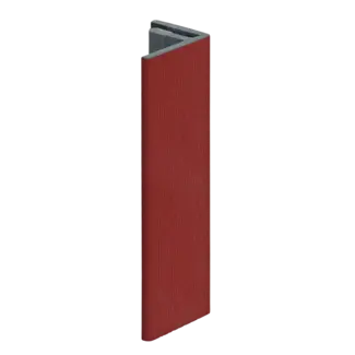 Keralit Eindprofiel 17 mm - Rood