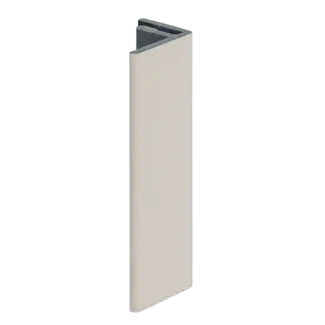 Keralit Eindprofiel 17 mm - Crème