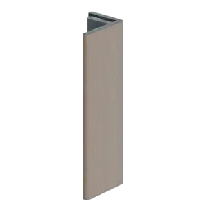 Keralit Eindprofiel 17 mm - Vergrijsd ceder (1 x 400 cm)