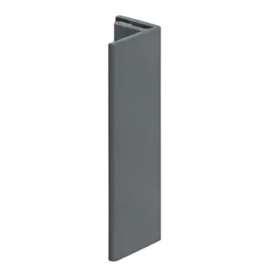 Keralit Eindprofiel 17 mm - Dustgrey (1 x 400 cm)