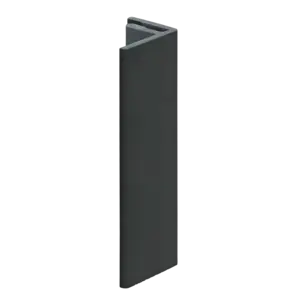 Keralit Eindprofiel 17 mm - Nightblack (1 x 400 cm)