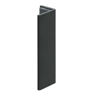 Keralit Eindprofiel 17 mm - Nightblack